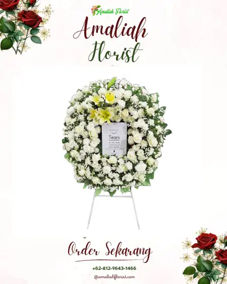 Krans Bunga Duka Medini